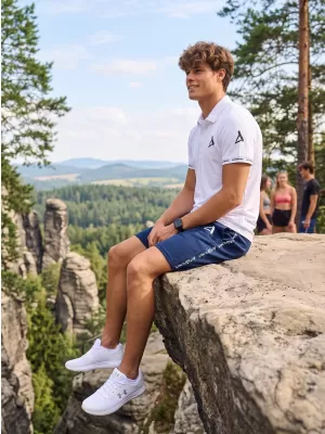 Pánske funkčné kraťasy premium ALTISPORT VOJ/ALM021KRA01 NAVY