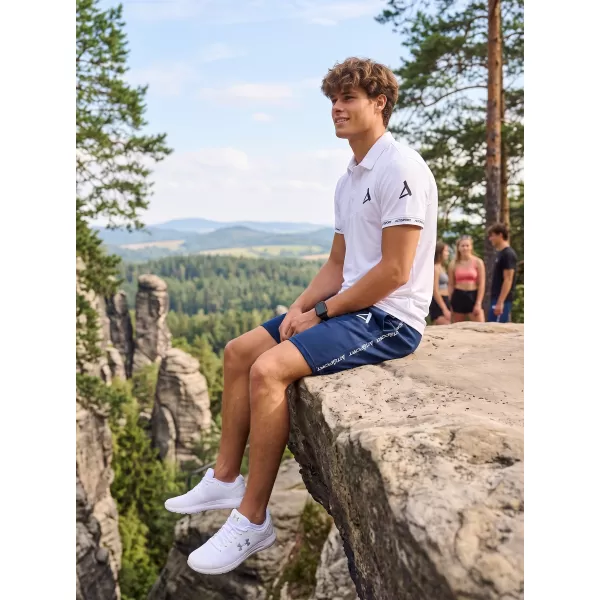  Pánske funkčné kraťasy premium ALTISPORT VOJ/ALM021KRA01 NAVY 