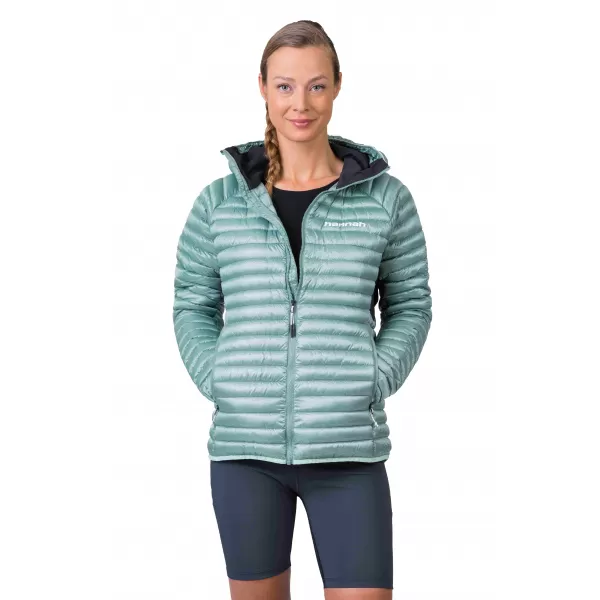  Dámska bunda HANNAH MANTIS HOODY WASABI/ASPHALT 