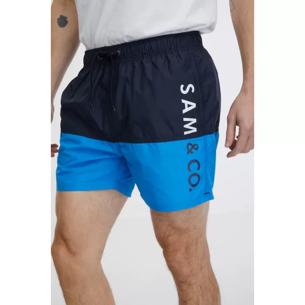  Pánske plavecké šortky SAM 73 EDUARDO MS 818 JASNE modrá 