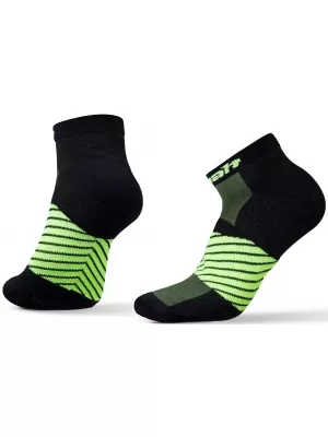 Pánske ponožky HANNAH CARAL II MILITARY/GREEN