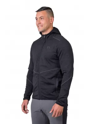 Pánska mikina HANNAH DAMAR HOODY ANTHRACITE MEL
