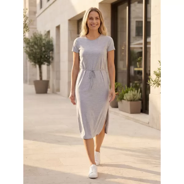  Dámske šaty SAM 73 ESTELA WZ 866 SVETLO šedá 