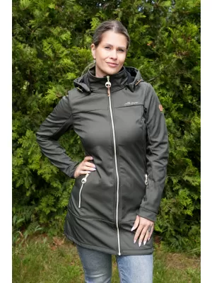 Dámsky softshellový kabát ALTISPORT CIARA KAKI