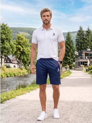 Pánske funkčné kraťasy premium ALTISPORT VOJ/ALM013KRA01 NAVY