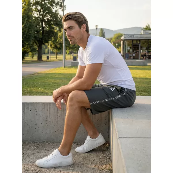  Pánske funkčné kraťasy premium ALTISPORT VOJ/ALM021KRA01 sivá 
