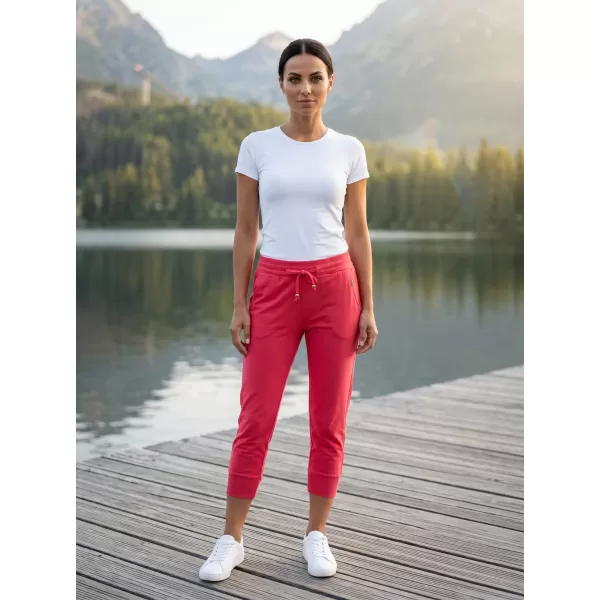  Dámske 3/4 nohavice SAM 73 CAMILA WS 798 SVETLO MALINOVÁ 