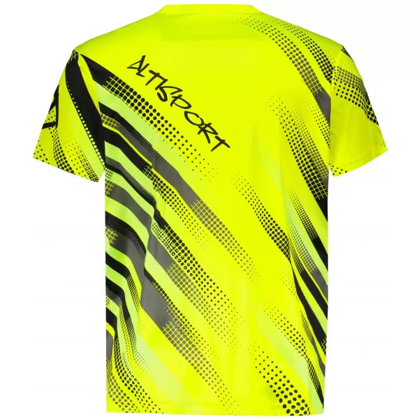  Pánske funkčné tričko premium ALTISPORT VOJ/ALM028TR01 NEONOVO žltá 