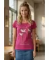 Dámské triko ALTISPORT CARRYOVER ALW043122 FUCHSIA RED