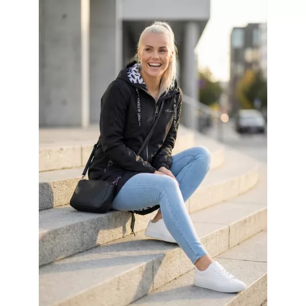  Dámska bunda ALTISPORT CHELSIE čierna 