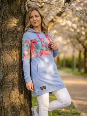 Dámska mikina ALTISPORT CECILY modrá