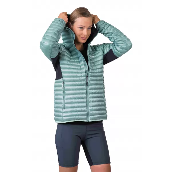  Dámska bunda HANNAH MANTIS HOODY WASABI/ASPHALT 