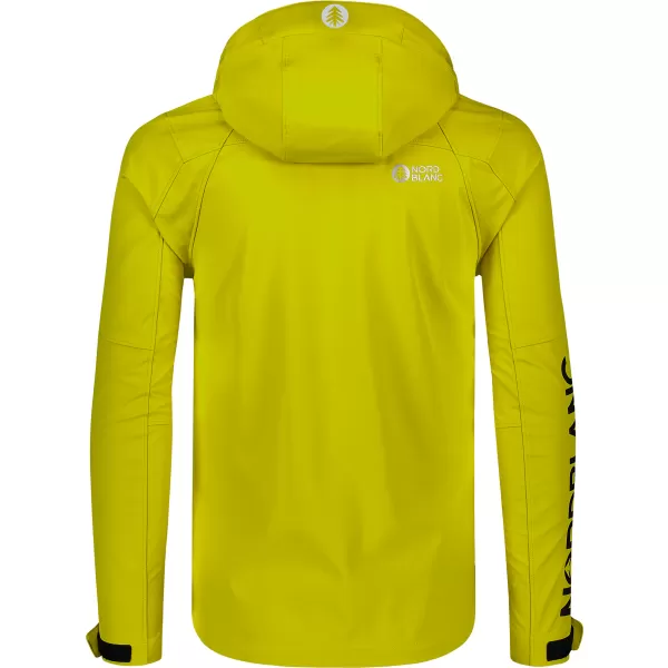  Pánska softshellová bunda NORDBLANC LORD NBSSM8007 žltá 