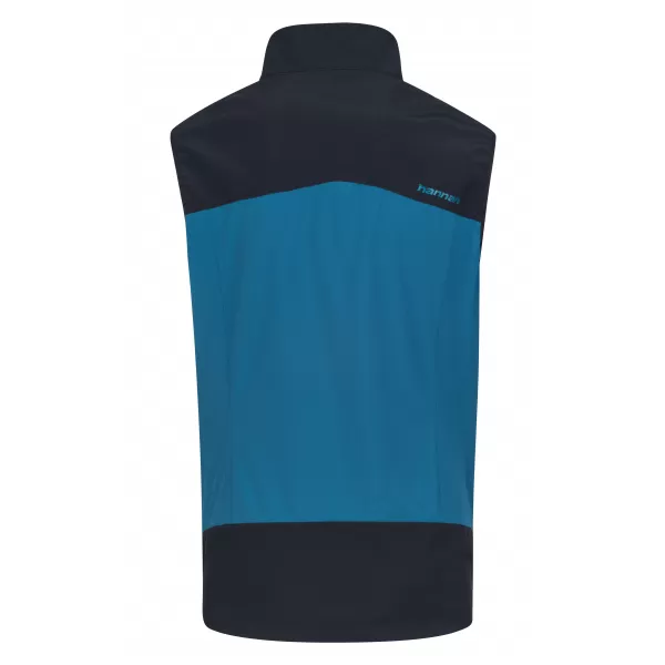  Pánska vesta HANNAH CARSTEN VEST ANTHRACITE/SAILOR BLUE 