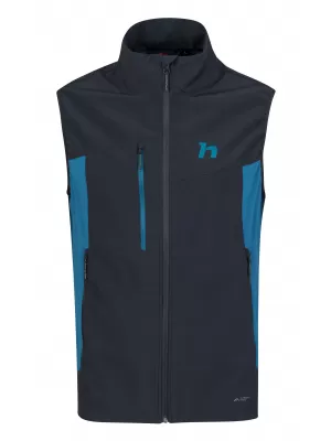 Pánska vesta HANNAH CARSTEN VEST ANTHRACITE/SAILOR BLUE