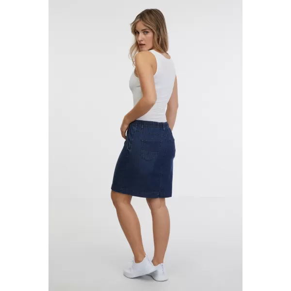  Dámska sukňa SAM 73 GISELA WZ 845 TMAVÁ DENIM 