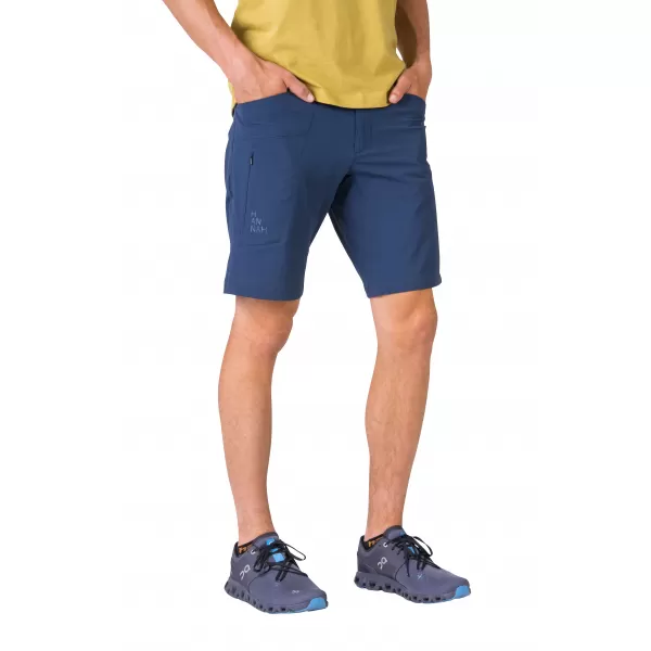  Pánske kraťasy HANNAH NAIRI II MIDNIGHT NAVY/ORANGE 