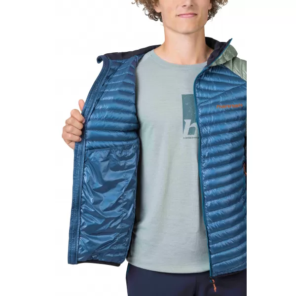  Pánska bunda HANNAH MIO HOODY LILY PAD/SAILOR BLUE 