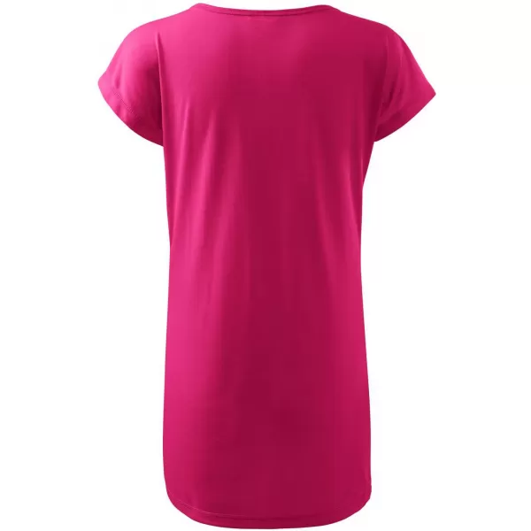  Dámske predĺžené tričko ALTISPORT NoPrint NP/ALW321 PURPUROVÁ 