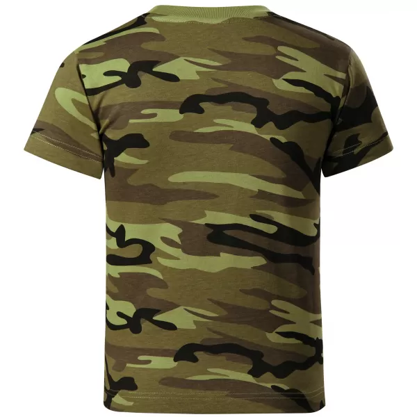  Detské tričko ALTISPORT NoPrint NP/ALK941 CAMOUFLAGE GREEN 
