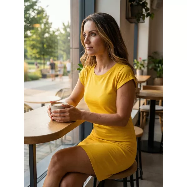  Dámske šaty ALTISPORT NP/ALW871 žltá 
