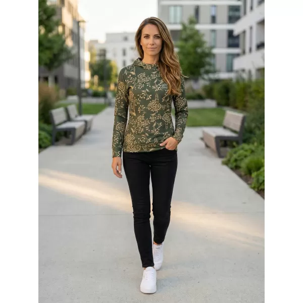  Dámska funkčná mikina premium ALTISPORT VOJ/ALW025MI01 MILITARY 