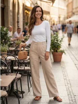 Dámske tričko s dlhým rukávom ALTISPORT NoPrint NP/ALW961 biela