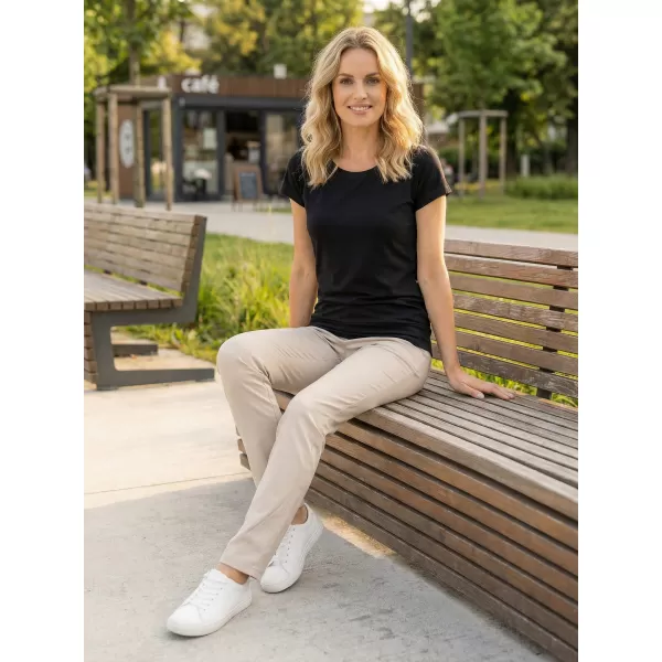  Dámske tričko ALTISPORT NoPrint NP/ALW021 čierna 