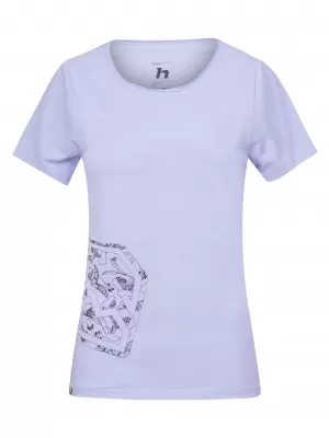 Dámske tričko HANNAH ZOEY II PURPLE HEATHER