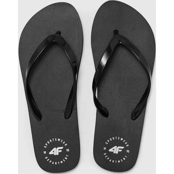  Dámske žabky 4F 4FMM00FFLIF018A BLACK 