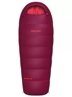 Detský spací vak HANNAH BIVAK JR 200 RHODODENDRON/POPPY RED II