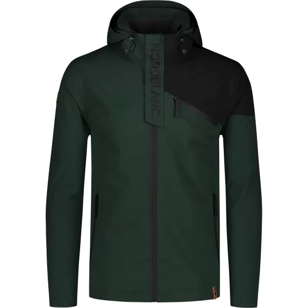  Pánska bunda NORDBLANC PINE NBSJM8001 TMAVO zelená 