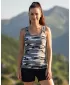 Dámske tielko ALTISPORT NoPrint NP/ALW63C CAMOUFLAGE GRAY