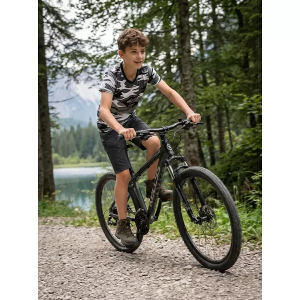  Detské tričko ALTISPORT NoPrint NP/ALK941 CAMOUFLAGE GRAY 