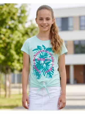 Dievčenské tričko SAM 73 KIARA KT 522 MINTOVÁ