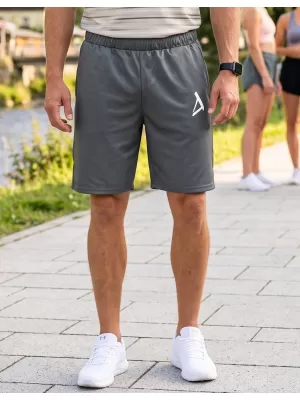 Pánske funkčné kraťasy premium ALTISPORT VOJ/ALM013KRA01 sivá