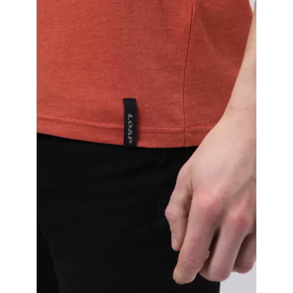  Pánske tričko LOAP BESNUR CLM2417 oranžová 