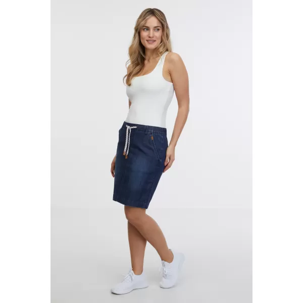  Dámska sukňa SAM 73 GISELA WZ 845 TMAVÁ DENIM 
