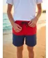 Chlapčenské šortky SAM 73 YODA KS 515 ČERVENÁ