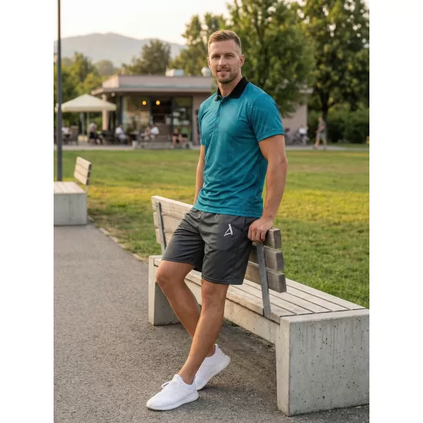  Pánske funkčné kraťasy premium ALTISPORT VOJ/ALM013KRA01 sivá 