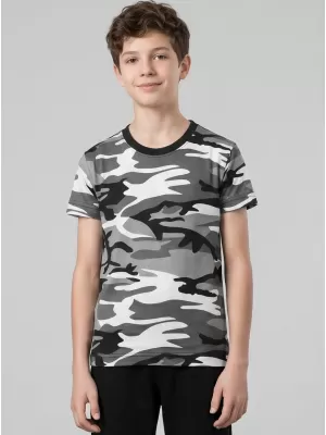 Detské tričko ALTISPORT NoPrint NP/ALK941 CAMOUFLAGE GRAY