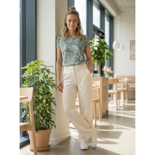  Dámske tričko SAM 73 MARGARITA WT 903 ZELENOŠEDÁ 