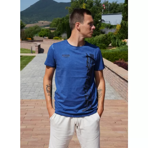  Pánske tričko ALTISPORT CALISTO modrá 