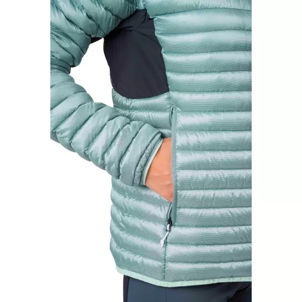  Dámska bunda HANNAH MANTIS HOODY WASABI/ASPHALT 