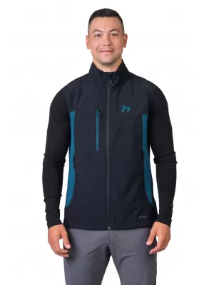 Pánska vesta HANNAH CARSTEN VEST ANTHRACITE/SAILOR BLUE