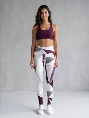 Dámske dlhé legíny premium ALTISPORT VOJ/ALW007LEG01 biela