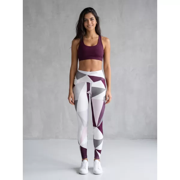  Dámske dlhé legíny premium ALTISPORT VOJ/ALW007LEG01 biela 