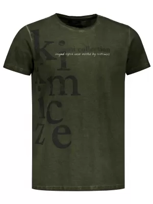Pánske tričko KIXMI SANDER KHAKI