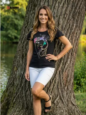 Dámske tričko KIXMI SINDY čierna