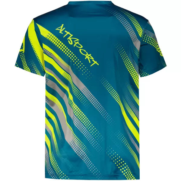  Pánske funkčné tričko premium ALTISPORT VOJ/ALM028TR01 PETROLEJOVÁ 